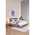Siva boxspring postelja 180x200 cm Olia Bold Line – Bonami Selection