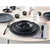 Creatable Jedilni Servis Unico Black, 8-Delni