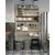KNODD Kanta s poklopcem, siva, 40 l