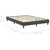 Vidaxl Posteljni okvir boxspring sivo blago 160x200 cm