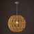 Stropna svjetiljka od ratana u prirodnoj boji sa sjenilom od ratana o 37 cm Natural Way – Casa Selección