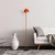 Opviq Podna lampa Togg-14815, 20x20x140 cm, IP20, Narandžasta