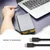 Qoltec USB 3.1 kabel tipa C moški | USB 3.1 tip C moški | 2,5 m | črne barve