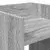 Stalak za biljke s policom 2 pcs Sivi Sonoma 30 x 30 x 100 cm