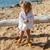 Muris Barefoot sandale za devojčice Rio, Žute