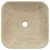 Umivaonik krem 40 x 40 x 10 cm mramorni