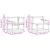 Set vanjskih sofa 8 pcs Bijela i bež 79 x 79 x 37 cm