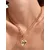 Pilgrim Obesek Charm Full Heart zlata