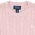 Polo Ralph Lauren  CABLE CN-SWEATER-PULLOVER  Rožnata