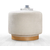 Atelier del Sofa Tabure Turneed, 55x43x55cm, Krem