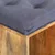 Klupa za hodnik 100 x 35 x 47 cm od masivnog drva manga