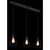 Globo 15745-3H - Viseći luster na sajli ZACHARY 3xE27/60W/230V