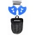 Plavalne šape swimaholic strength paddles blue s