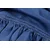De Dark Blue Saten Posteljina Set za Kraljevski Krevet