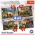 Puzzle 4u1 dinosaurusi