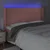 LED uzglavlje Ružičasta 163x16x118/128 cm baršunasto