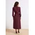Trendyol Modest Ženska haljina Tctss25Eb00134, Ljubičasta