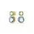 Uhani Swarovski CHROMA 5692492