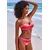 BUFFALO Bikini mandarina/temno roza