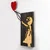 Wallity Zidna dekoracija Banksy - 15-1, 60x83 cm, Crna