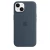 iPhone 14 Silicone Case sa MagSafe-om - Storm Blue