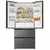 Tcl Frižider side by side rc532fxe0ee, Inox