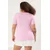 Trendyol Curve Ženska bluza Tbbss25Af00054, Roze