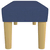 Klupa plavi 100x30x30 cm od tkanine