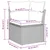 Set sofe 4 pcs Crna poliratan