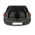 KJUST Komplet 4 kosov potovalnih torb AERO za OPEL ASTRA HATCHBACK 2015+