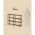 Songmics Knižna omara 6 polic 30x120x1725 cm rjava