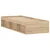 Vidaxl Posteljni okvir sonoma hrast 75x190 cm