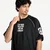Majice PLEASURES Pollution Boxy Raglan Black S