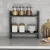 Hanah Home Kuhinjska polica 34x10x30cm Antracit