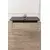 HANAH HOME Trpezarijski sto Rewa Black Marble Chrome