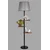 Aberto Design Podna lampa Moda, 170 cm, E27, Crna