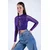 Trend Alacati Stili Ženska bluza Alc-X15127, Ljubičasta