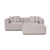 Atelier del Sofa Ugaona garnitura 230x69x180cm Bež