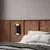 Opviq Zidna lampa Bera-15311, 15x30x11cm, IP20, Crna