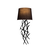 Opviq Zidna lampa E27 Socket, Crna
