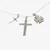 Ogrlica TwoJeys Multi Cross Necklace Silver Universal