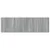 vidaXL Visoka postelja za pritrditev na steno ZWOLLE Siva Sonoma