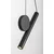Rabalux Viseća lampa Alaric, LED, 3W, 3000K, Crna