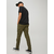 JACK & JONES Muške pantalone 12216664, Maslinaste