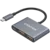 Canyon hub DS-3 3in1 USB-C Dark Grey