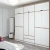 Hanah home Ormar Elina 277x253x52cm Belo-Bež
