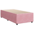 vidaXL Box spring postelja z vzmetnico roza 90x200 cm žamet