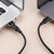 Baseus - OTG adapter (CAAOTG-A01) - Type-C ženski na USB muški - Plug & Play - 3A - crni