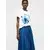 MAX&Co. Plisirano krilo Gonna 2616101054200 Modra Regular Fit