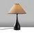 Opviq Stona lampa Luna-15266, 50x50x68 cm, IP20, Crno-smeđa